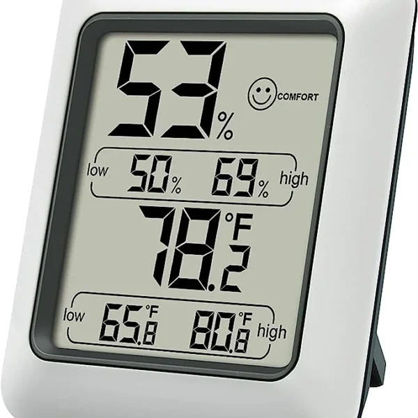 DIGITAL THERMOMETER ROOM AND HUMIDITY GAUGE